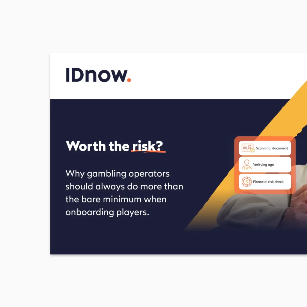How gambling operators should really be onboarding players.