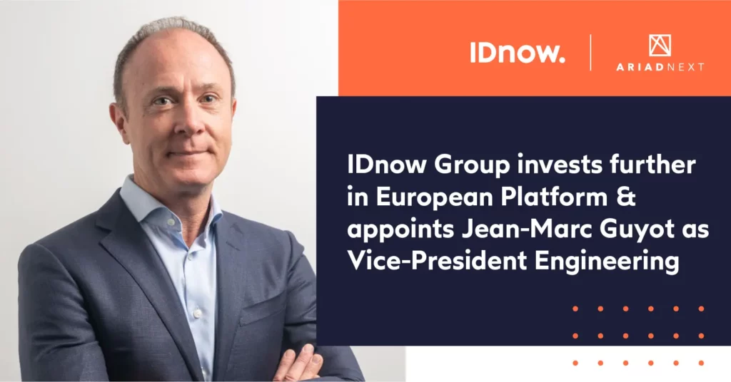 IDnow Group invests further in European Platform and appoints Jean-Marc Guyot as Vice-President Engineering